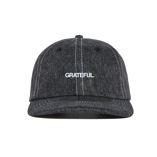 Heritage Denim Dad Hat- Black